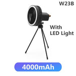 Multifunction Portable Electric Camping Fan Rechargeable Desktop