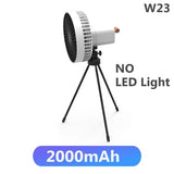 Multifunction Portable Electric Camping Fan Rechargeable Desktop