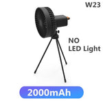 Multifunction Portable Electric Camping Fan Rechargeable Desktop