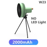 Multifunction Portable Electric Camping Fan Rechargeable Desktop