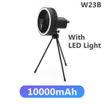 Multifunction Portable Electric Camping Fan Rechargeable Desktop