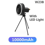 Multifunction Portable Electric Camping Fan Rechargeable Desktop