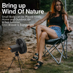 Multifunction Portable Electric Camping Fan Rechargeable Desktop