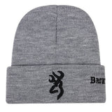 New BROWNING embroidery wool hat Fashion unisex warm ski hats autumn