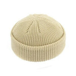 New Fashion Men's Beanie Winter Knit Hat Boy Skullcap Sailor Cap Cuffs