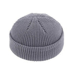 New Fashion Men's Beanie Winter Knit Hat Boy Skullcap Sailor Cap Cuffs