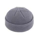 New Fashion Men's Beanie Winter Knit Hat Boy Skullcap Sailor Cap Cuffs