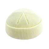 New Fashion Men's Beanie Winter Knit Hat Boy Skullcap Sailor Cap Cuffs