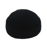 New Fashion Men's Beanie Winter Knit Hat Boy Skullcap Sailor Cap Cuffs