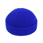 New Fashion Men's Beanie Winter Knit Hat Boy Skullcap Sailor Cap Cuffs