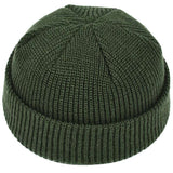 New Fashion Men's Beanie Winter Knit Hat Boy Skullcap Sailor Cap Cuffs