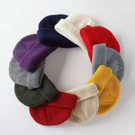 New Fashion Men's Beanie Winter Knit Hat Boy Skullcap Sailor Cap Cuffs