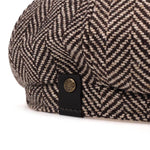 New mens Newsboy Cap Beret Hat Men Women wild Hats Tweed Gatsby