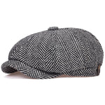 New mens Newsboy Cap Beret Hat Men Women wild Hats Tweed Gatsby