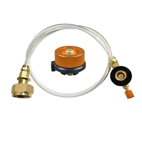Outdoor Camping Gas Stove Propane Refill Adapter Tank Coupler Adaptor