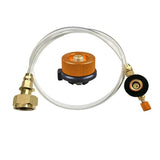 Outdoor Camping Gas Stove Propane Refill Adapter Tank Coupler Adaptor