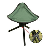 Outdoor Foldable Chair Tripod Triangular Folding Fishing Chairs for