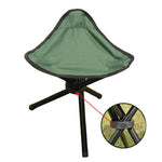Outdoor Foldable Chair Tripod Triangular Folding Fishing Chairs for