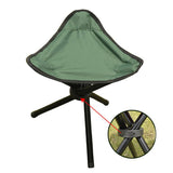 Outdoor Foldable Chair Tripod Triangular Folding Fishing Chairs for