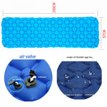 Outdoor Inflatable Mattress Diamond Ultra light Camping Mat Hiking