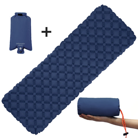 Outdoor Inflatable Mattress Diamond Ultra light Camping Mat Hiking