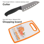 Outdoor Picnic Campping Cookware Set 8PCS Fork Knife Utensil Scissors