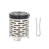 Outdoor Portable Heater Stoves Mini Stainless Steel Heating Cover Tent