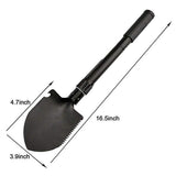Portable Multi functional Military Tactical Folding Shovel+Compass for