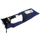 Portable Single Camping Mat With Pillow Inflatable Mattress Hike Beach