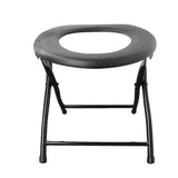 Portable Strengthened Foldable Toilet Chair Travel Camping Climbing