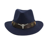 Sombrero Hombre Winter Cowboy Hat Men & Women's Woven Western Cowboy