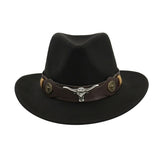 Sombrero Hombre Winter Cowboy Hat Men & Women's Woven Western Cowboy