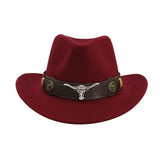 Sombrero Hombre Winter Cowboy Hat Men & Women's Woven Western Cowboy