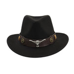 Sombrero Hombre Winter Cowboy Hat Men & Women's Woven Western Cowboy