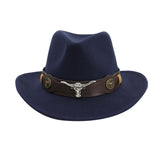 Sombrero Hombre Winter Cowboy Hat Men & Women's Woven Western Cowboy