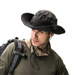 Sun Hat for Men Women, Summer Outdoor Sun Protection Wide Brim Bucket