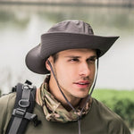 Sun Hat for Men Women, Summer Outdoor Sun Protection Wide Brim Bucket