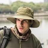 Sun Hat for Men Women, Summer Outdoor Sun Protection Wide Brim Bucket