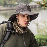 Sun Hat for Men Women, Summer Outdoor Sun Protection Wide Brim Bucket