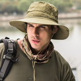 Sun Hat for Men Women, Summer Outdoor Sun Protection Wide Brim Bucket
