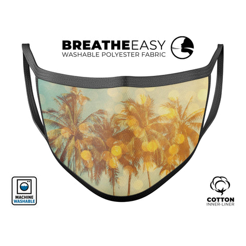 Sun-Kissed Day V2 - Made in USA Mouth Cover Unisex Anti-Dust Cotton