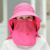 Sun hat women's summer version of the Korean anti uv electric car big