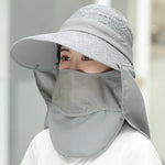 Sun hat women's summer version of the Korean anti uv electric car big