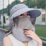 Sun hat women's summer version of the Korean anti uv electric car big