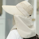 Sun hat women's summer version of the Korean anti uv electric car big