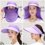 Sun hat women's summer version of the Korean anti uv electric car big