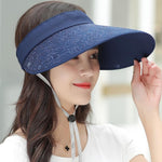 Sun hat women's summer version of the Korean anti uv electric car big