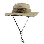 TACVASEN Men Boonie Hat Summer Sun Caps Tactical Sniper Hats Men's