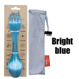 TiTo Outdoor Camping Picnic titanium Spoon Tableware titanium alloy