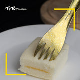 TiTo Outdoor Camping Picnic titanium Spoon Tableware titanium alloy